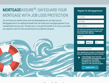 Tablet Screenshot of mortgageassure.com